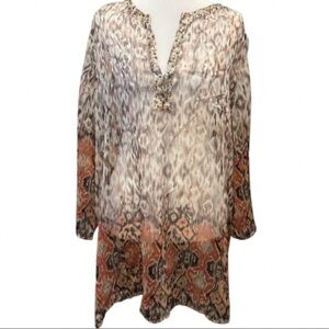 Chico's Flowy Sheer Tunic
